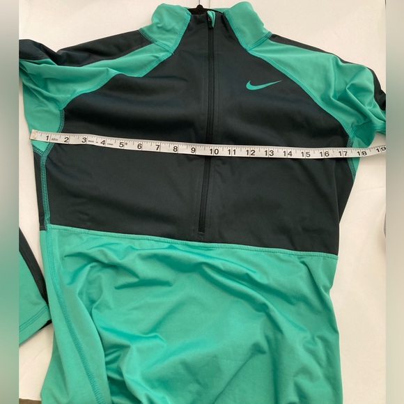 Nike Pro long sleeve jacket green&black - Picture 6 of 11